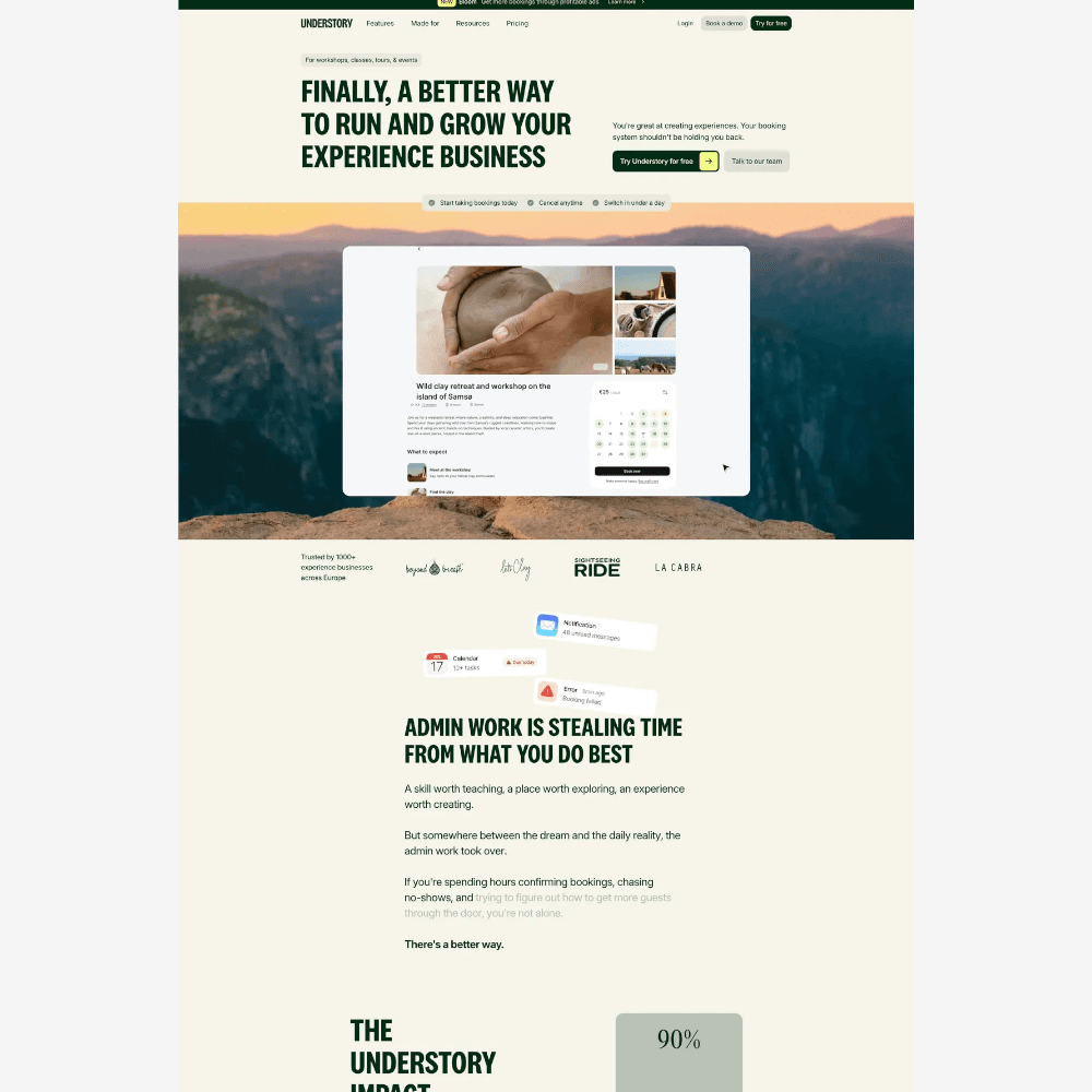 Landing Page Design & Development
