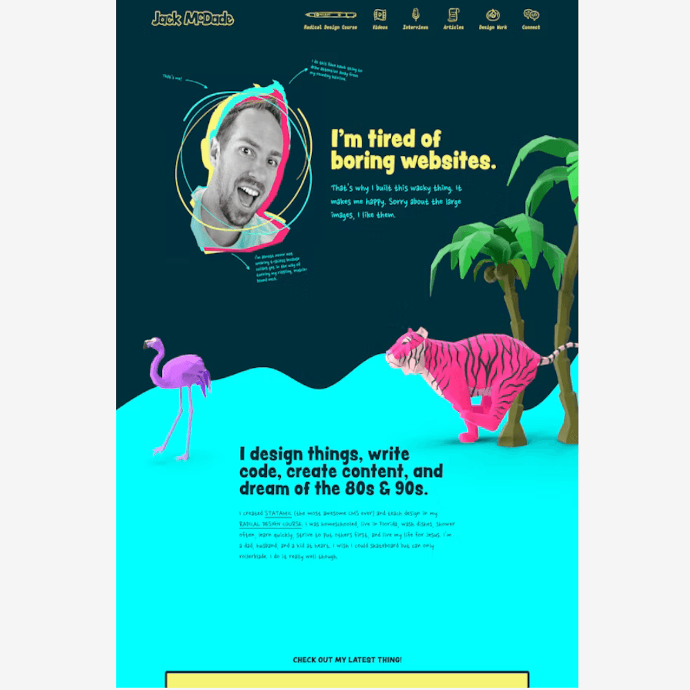 Portfolio Website Development