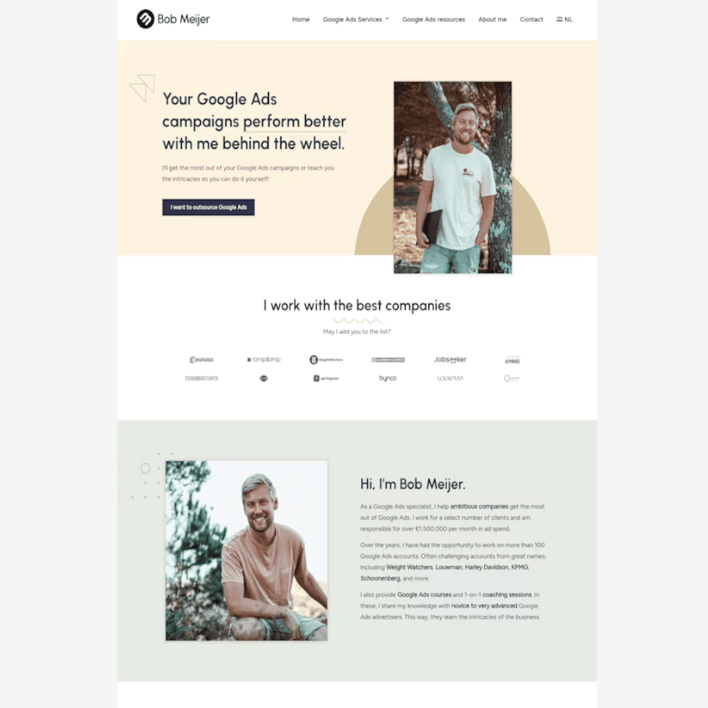 Portfolio Website Development
